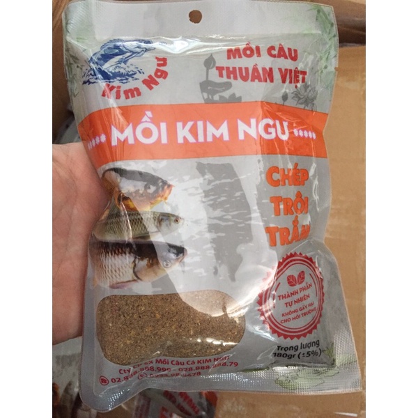 Mồi câu cá chép, trắm , trôi kim ngư