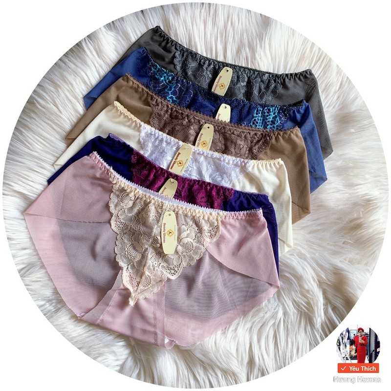 Set 5 Quần lót nữ su phối ren cạp may zizac - freesize - quần chip nữ havana giá rẻ FLQ75 | BigBuy360 - bigbuy360.vn