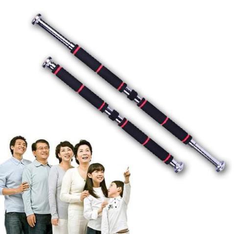 Xà Đơn Gắn Cửa, Treo Tường Đa Năng 80 -130 Cm - Loại Dài