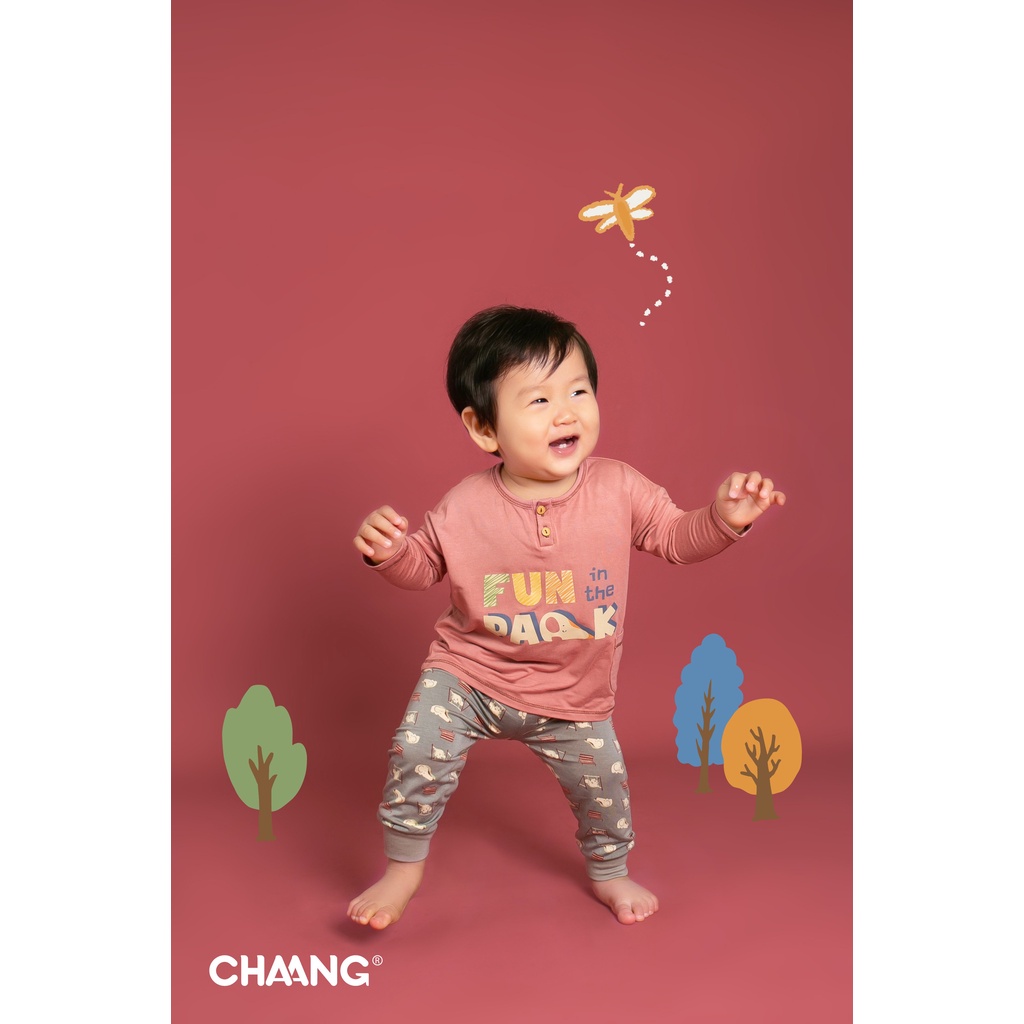 CHAANG 2022- Bộ dài tay thu đông cổ trụ Chaang Park AW2022D10