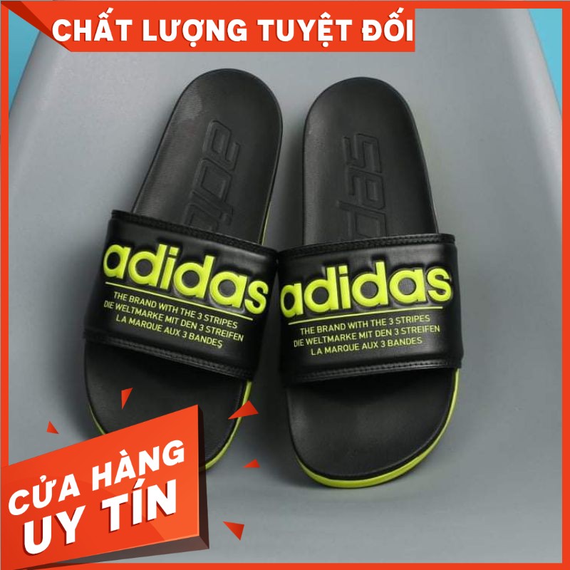 Dép adidas nmd chữ xanh