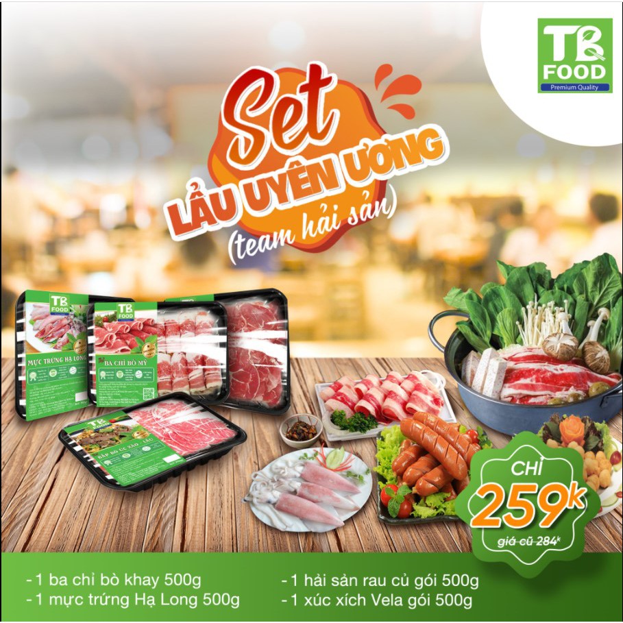 SET LẨU 2 NGƯỜI [CÓ HẢI SẢN - GIAO HỎA TỐC HN] | BigBuy360 - bigbuy360.vn