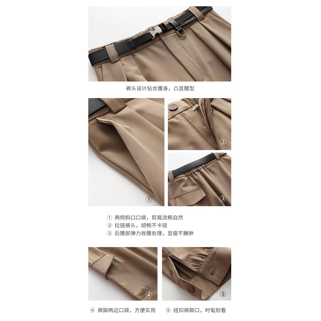 [Order] Quần Kaki Nữ túi hộp bó ống chất vải mềm | BigBuy360 - bigbuy360.vn