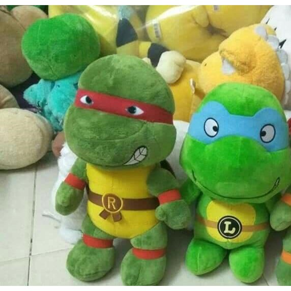 thú bông NINJA RÙA màu xanh