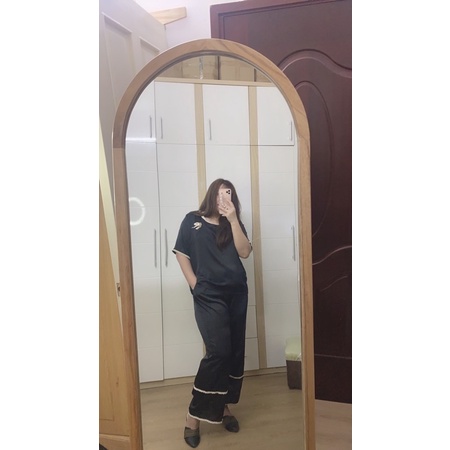 Set lụa phối ren bigsize