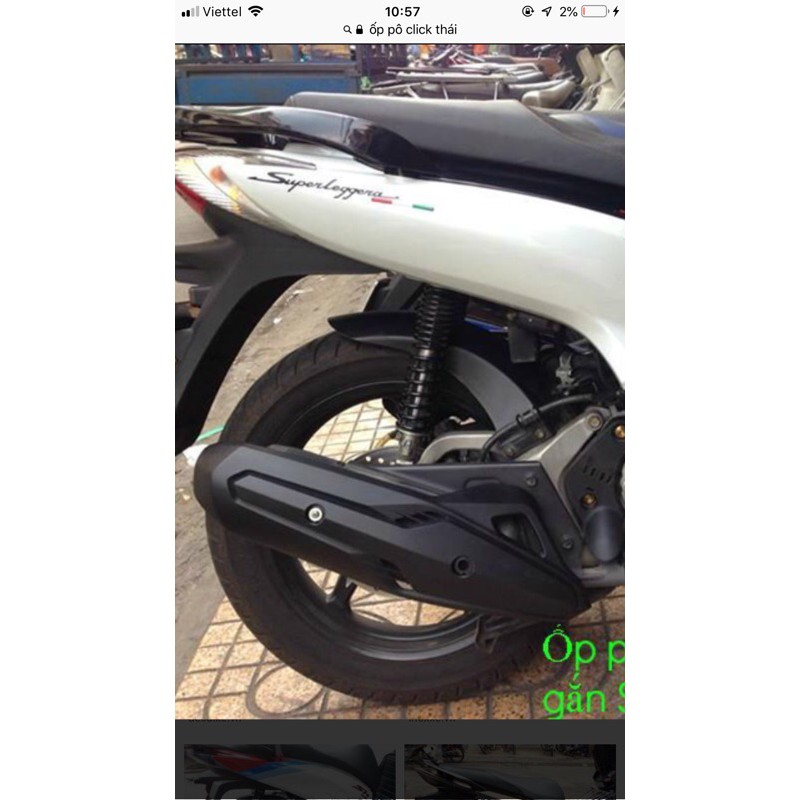 ốp bô cho xe air blade,pcx,sh 2012-2016,click