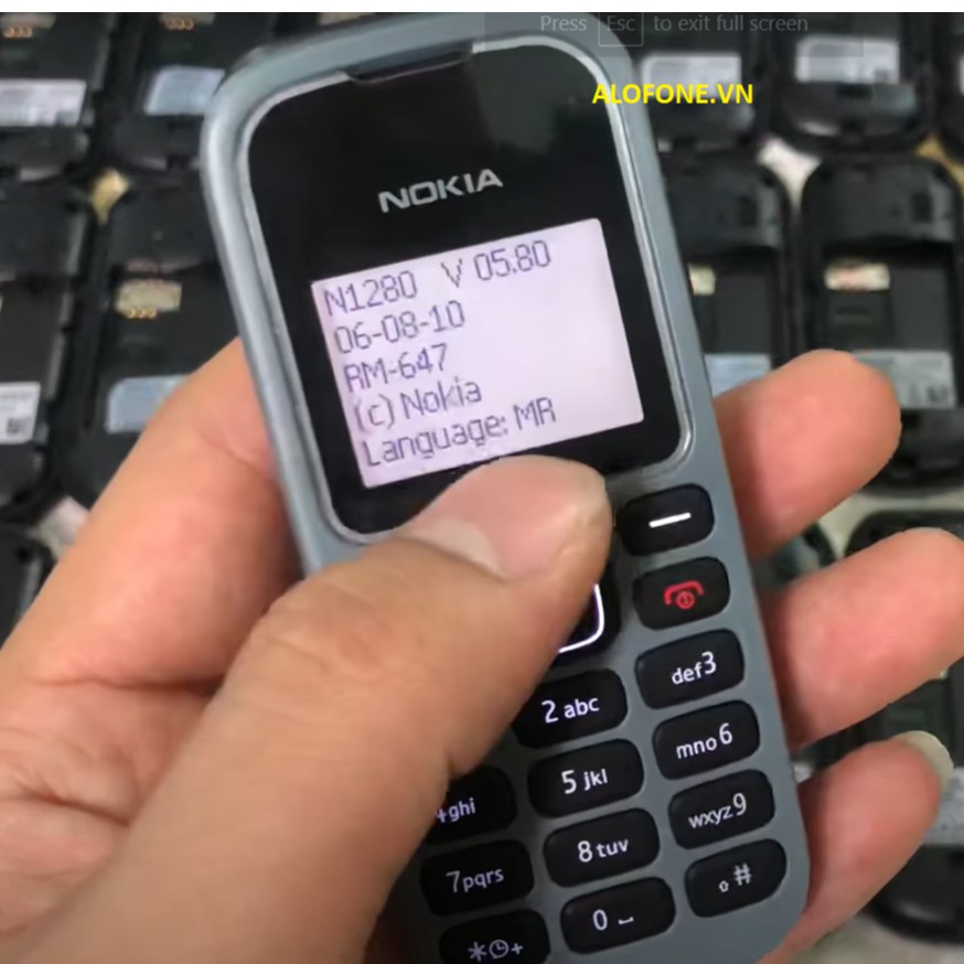 Điện Thoại Nokia 1280 Chính Hãng Bảo Hành 12 Tháng Đổi Mới