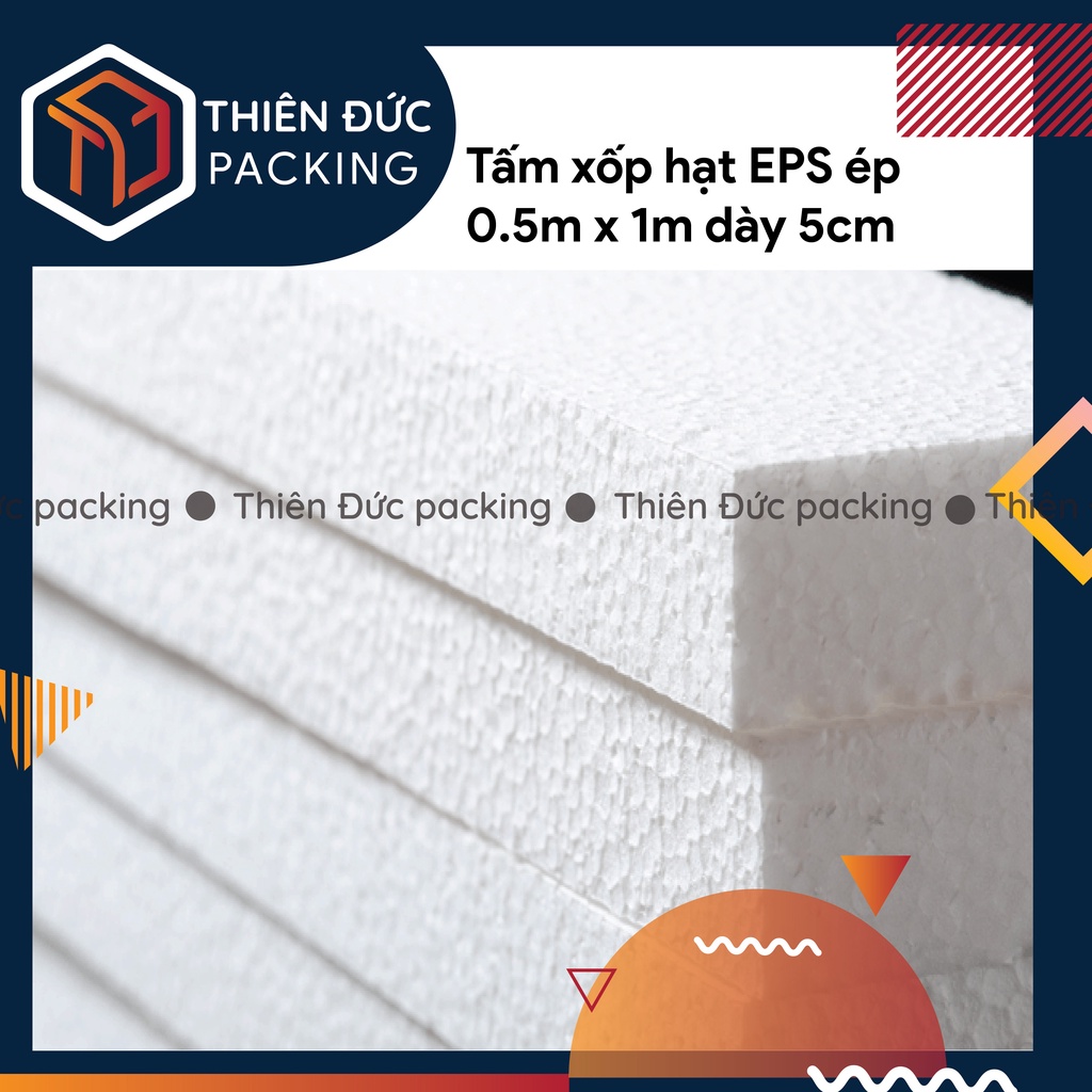 Xốp cắm hoa giả, xốp cứng chịu lực cách nhiệt, xốp trắng eps 50x100cm