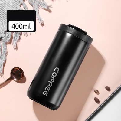 Cốc giữ nhiệt coffee holic 400ml S6 lõi inox 304 không gỉ chống tràn giữ được nhiệt từ 6 đến 8 tiếng pha cafe tiện lợi