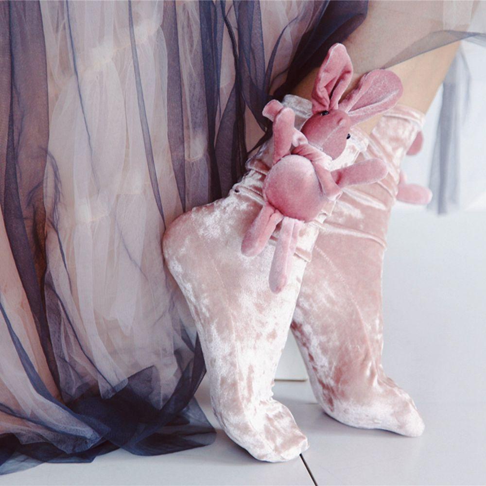 Vớ Nhung Thủ Công Mềm Mại Giữ Ấm Mùa Đông