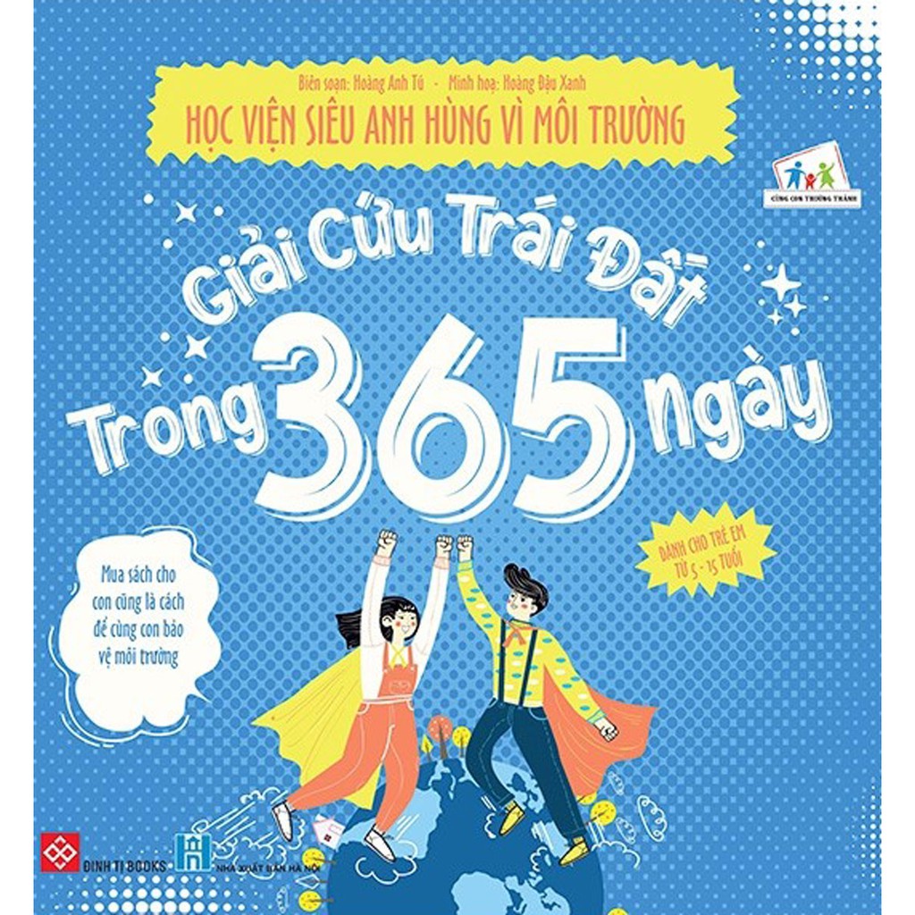 Sách - Giải Cứu Trái Đất Trong 365 Ngày