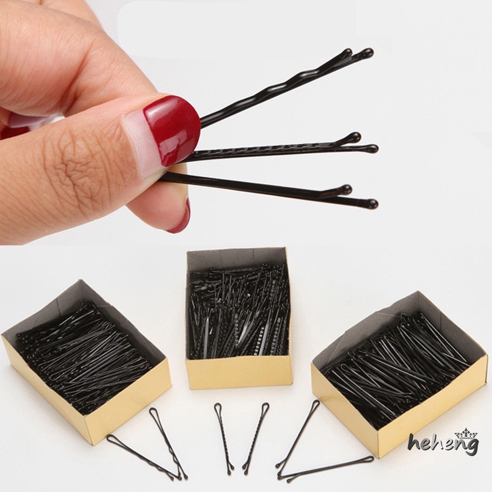 Hộp Kẹp Tóc Nhỏ Hình Tròn Bằng Thép Màu Đen Dùng Trong Studio Chụp Ảnh