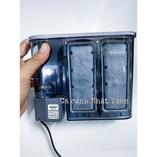 MÁY BƠM LỌC TREO HỒ CÁ SOBO WP 638H