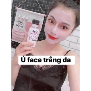 combo ủ trắng sữa non100ml và trà xanh