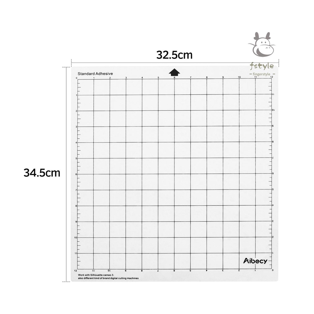 Tấm lót bằng PP trong suốt 12inch kèm vẻ bọc thiết kế chuyên dụng cho máy cắt