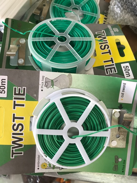 Cuộn dây nhựa buộc lan 50m