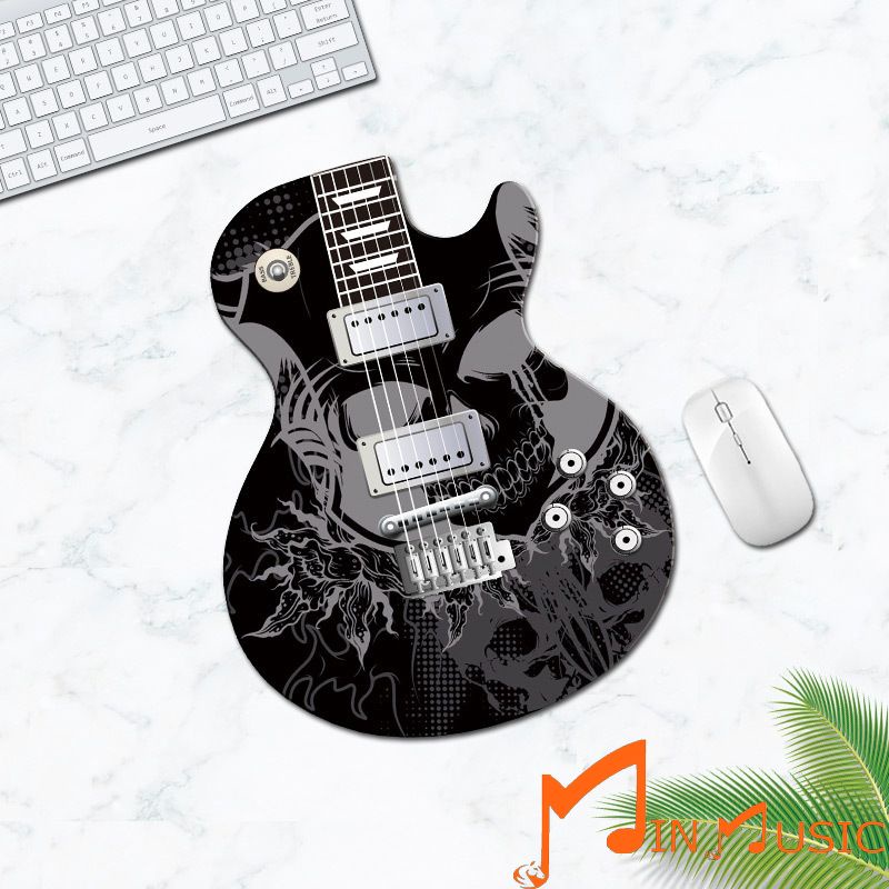 Miếng Lót Chuột, Pad Chuột Cỡ Lớn Chống Nước, Bàn Di Chuột hình Guitar độ dày 3 mm Mouse Pad Guitar