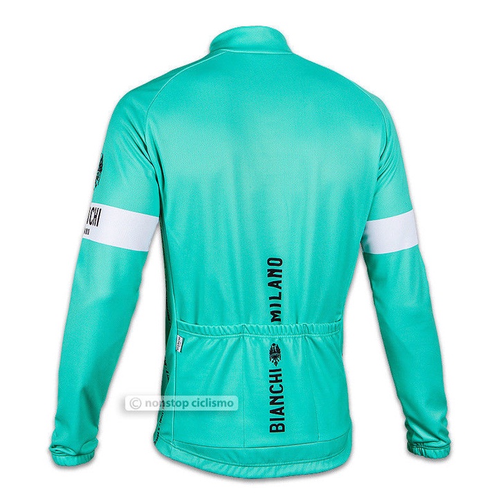 Áo thể thao chạy xe đạp/leo núi Zu Bianchi Milano Leggenda Leicht Lang Radsport Jersey 2021