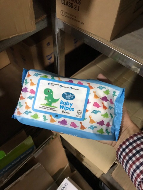 KHĂN GIẤY ƯỚT TENDER SOFT BABY WIPES