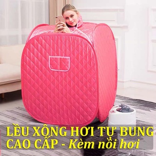 Lều Xông Hơi Tự Bung 3 Lớp Spa Gia Đình Giảm Cân Trị Liệu Kèm Nồi 3 lít AD56