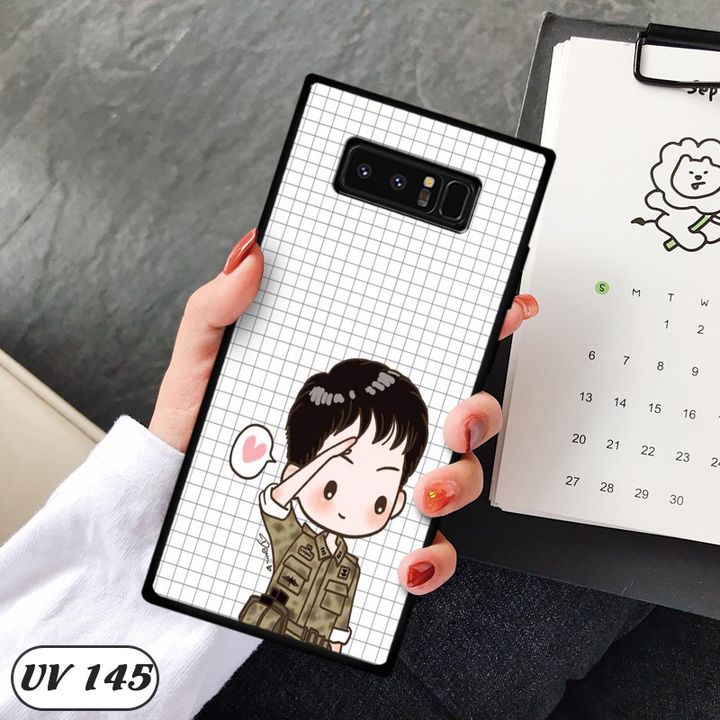 Ốp lưng Samsung Galaxy Note 8 lưng nhám viền dẻo