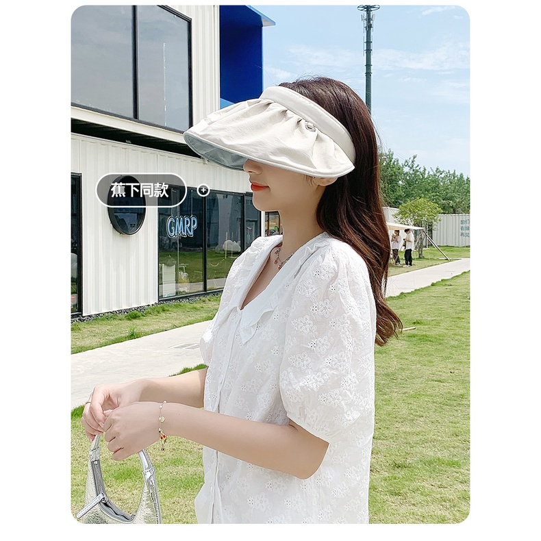 Nón Lưỡi Trai Hở Chóp Che Nắng Chống Tia Cực Tím Thời Trang Mùa Hè