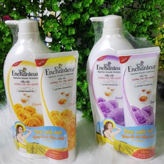 [ Hàng Chính Hãng] Dầu Gội Enchanteur 650g+ Xả 170g ( Giá rẻ nhất)