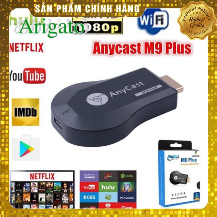 ANYCAST M9 Plus (Xả Kho) HDMI không dây ANYCAST M9 Plus  ĐẢM BẢO CHẤT LƯỢNG.HM2