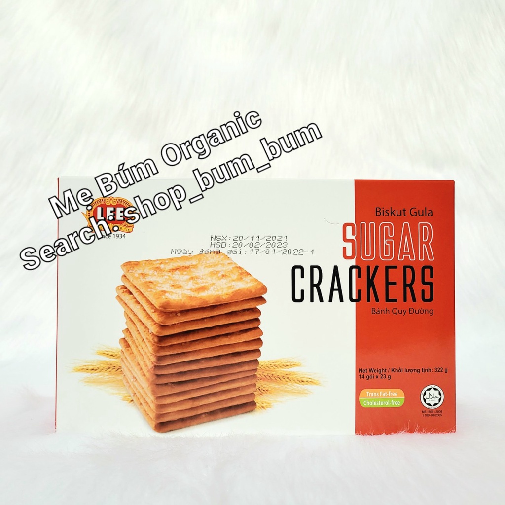 [HCM giao hóa tốc] Combo 2 hộp bánh quy giòn Cream Crackers Sunrise - Kem sữa không đường và phủ đường nhẹ - Hộp 308g