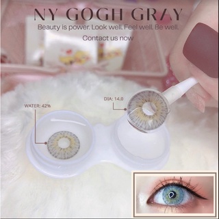 Lens mẫu new york màu gogh gray, có cận 0-8