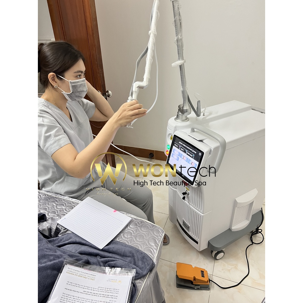 Máy Co2 Fractional điều trị sẹo, trẻ hóa da Laser Co2 Fractional