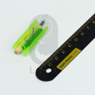 Phao bắp tóm sẵn 4.5cm có lưỡi, chì, dây cước tiện dụng