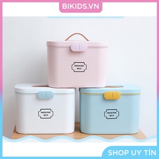 Hộp Đựng Thuốc Gia Đình Đa Năng 2 Tầng Medicine Box