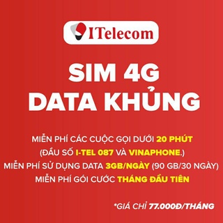 Sim itel 4G trọn đời