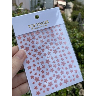 Sticker dán móng nghệ thuật nhũ nổi