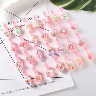 Kẹp tóc mỏ vịt đính charm siêu cute (3.5cm)