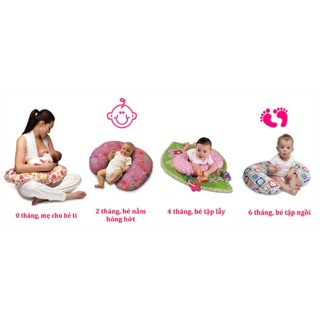 Gối đa năng size đại chữ C cho mẹ và bé.