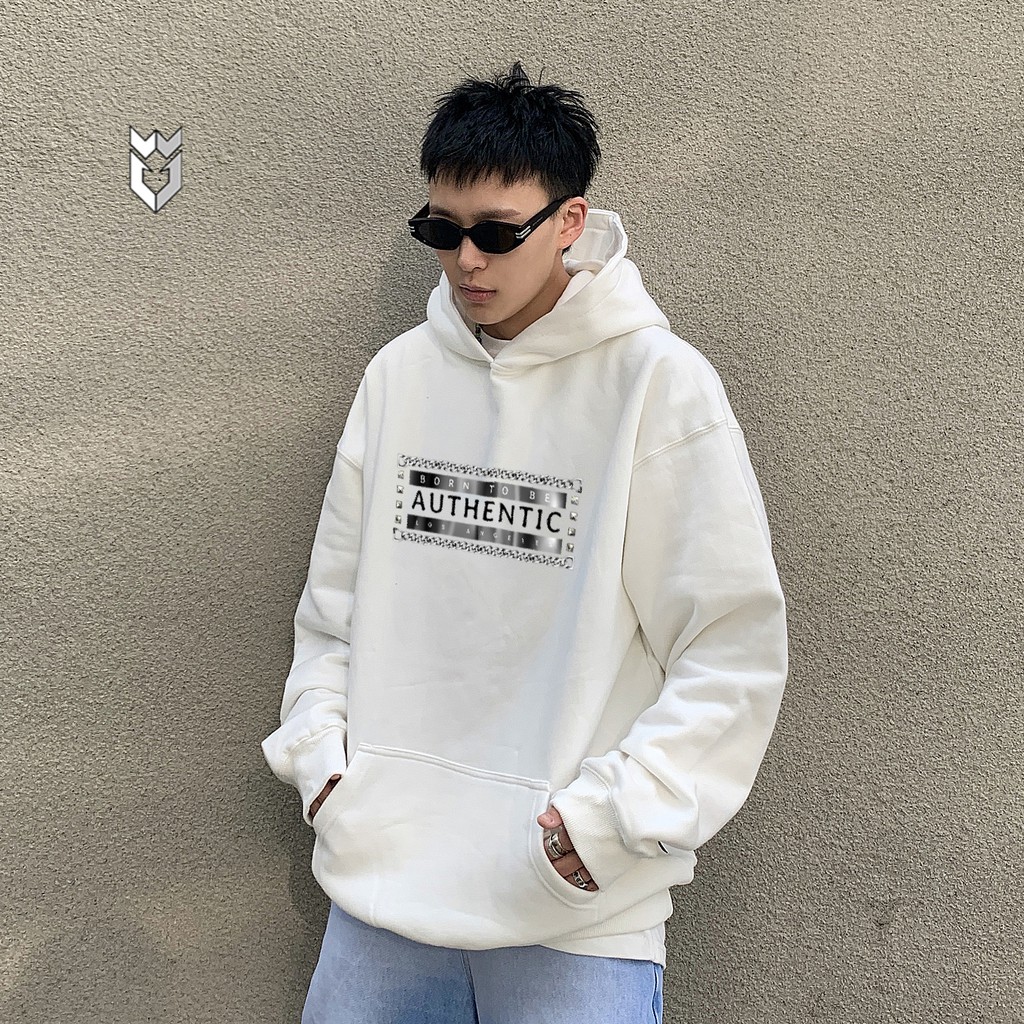 Áo nỉ Hoodie form rộng AU.TH nam nữ cực đẹp - GW Shop