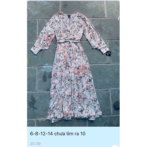 Đầm maxi xuất dư dáng dài chấm gót full bọc form âu vnxk