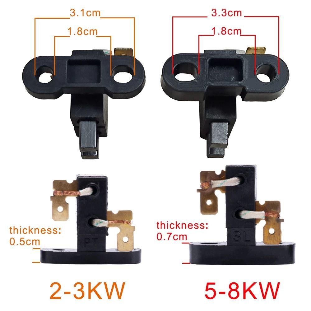 Set 1 / 5 / 10 Giá Đỡ Điều Chỉnh Động Cơ Gas 168 / 188F Bằng Sợi Carbon Chất Lượng Cao