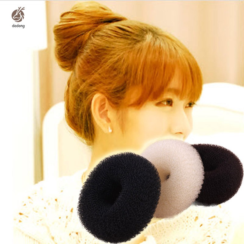 1 Pcs Magic Lady Sponge Donut Bun Maker Hair Styling Tool Soft Hair Styler Shaper 