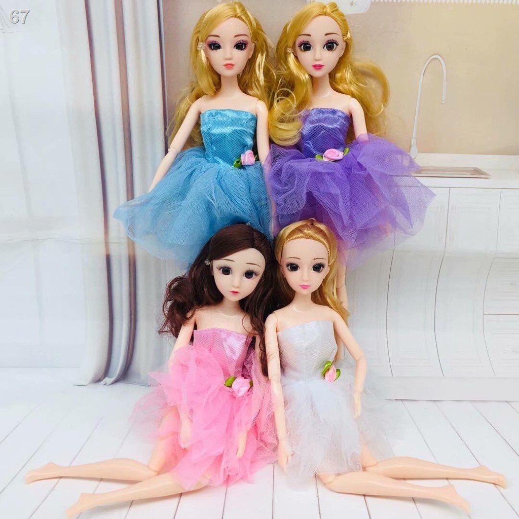 30 cm Váy công chúa Barbie đồ chơi búp bê thời trang cưới ngắn Phụ kiện cơ thể quần áoL