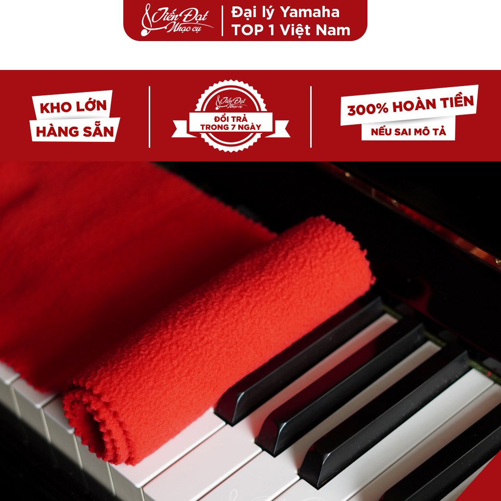 Khăn Phủ Phím Đàn Piano Vải Gấm Sang Trọng, Siêu Bền, Che Phủ Hết Chiều Dài Bàn Phím Đàn Piano