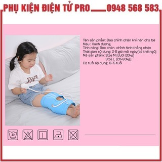 ĐAI CHỈNH HÌNH CHÂN BỊ VÒNG KIỀNG BẰNG HƠI CHO BÉ LOAI  CAO CẤP