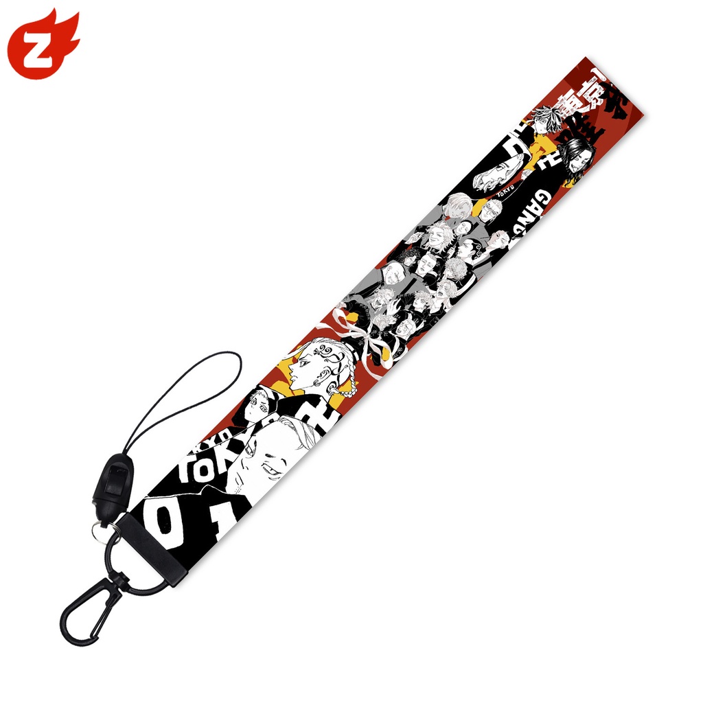 1 Dây Đeo Thẻ Tên / Đeo Cổ Tay Họa Tiết Tokyo Revengers B