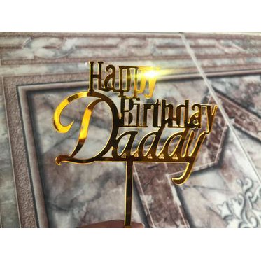 combo 10 chiếc mica tráng gương hpbd daidy vàng