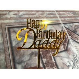 combo 10 chiếc mica tráng gương hpbd daidy vàng