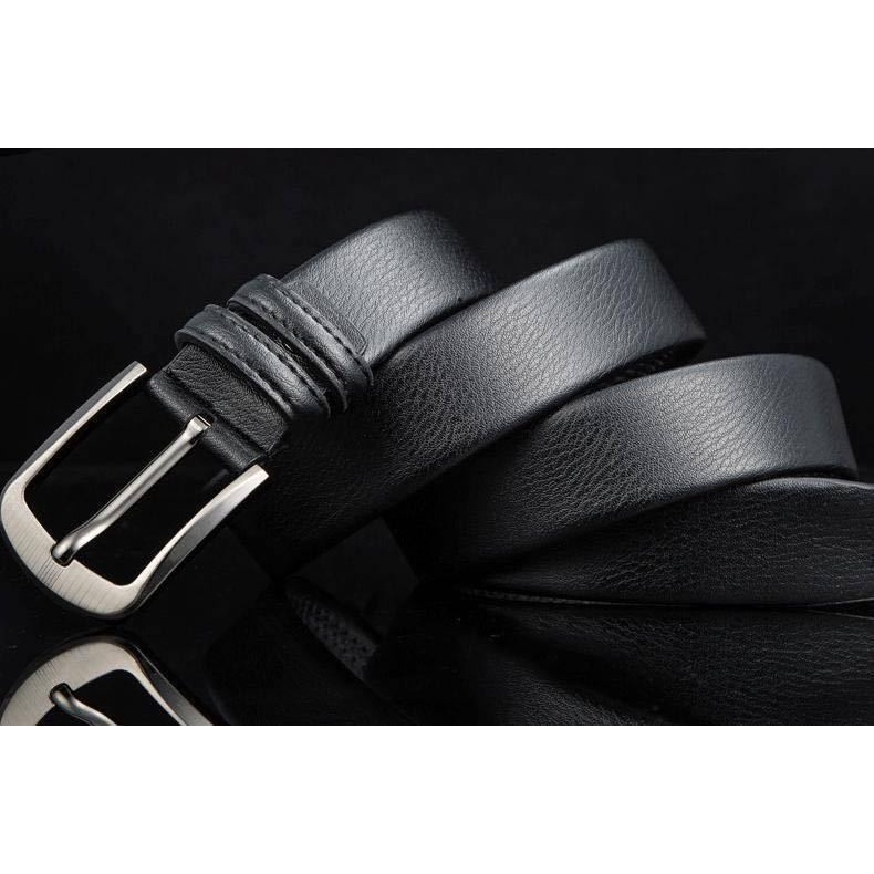 Thắt lưng da nam cao cấp Classic khoá kim gài phong cách thời trang, cổ điển GT113