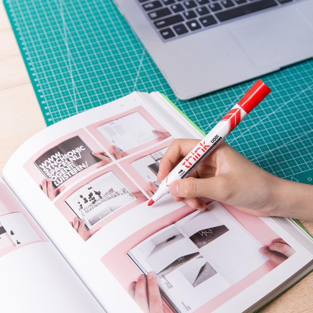 Bút viết bảng - Mực xanh/đen/đỏ - Deli EU00120/ EU00130 / EU00140