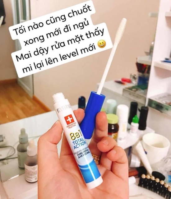 Mascara dưỡng dài mi Eveline 8in1 | BigBuy360 - bigbuy360.vn